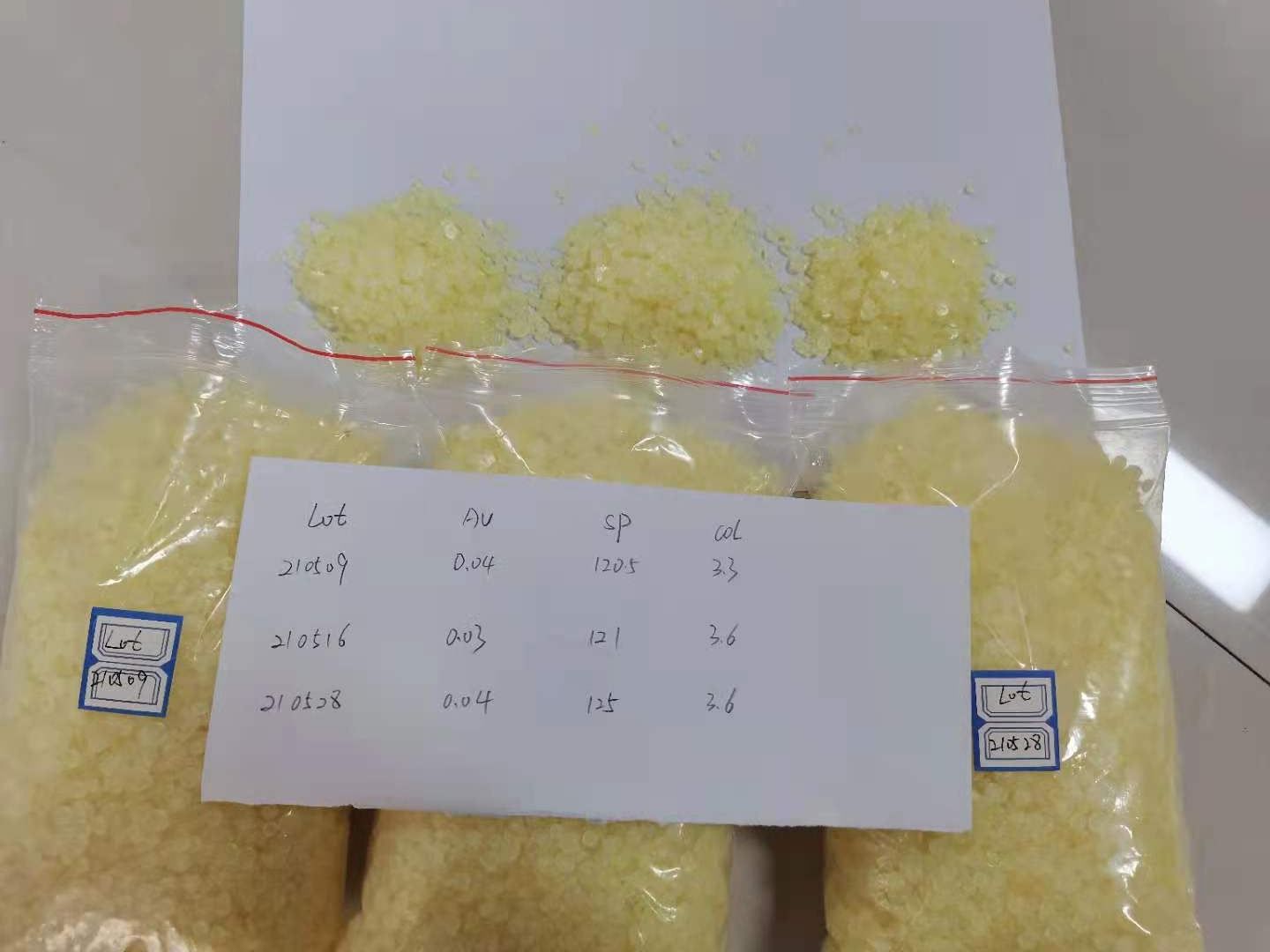 Kõrge pehmenemispunktiga vaik termoplastilise teevärvi jaoks